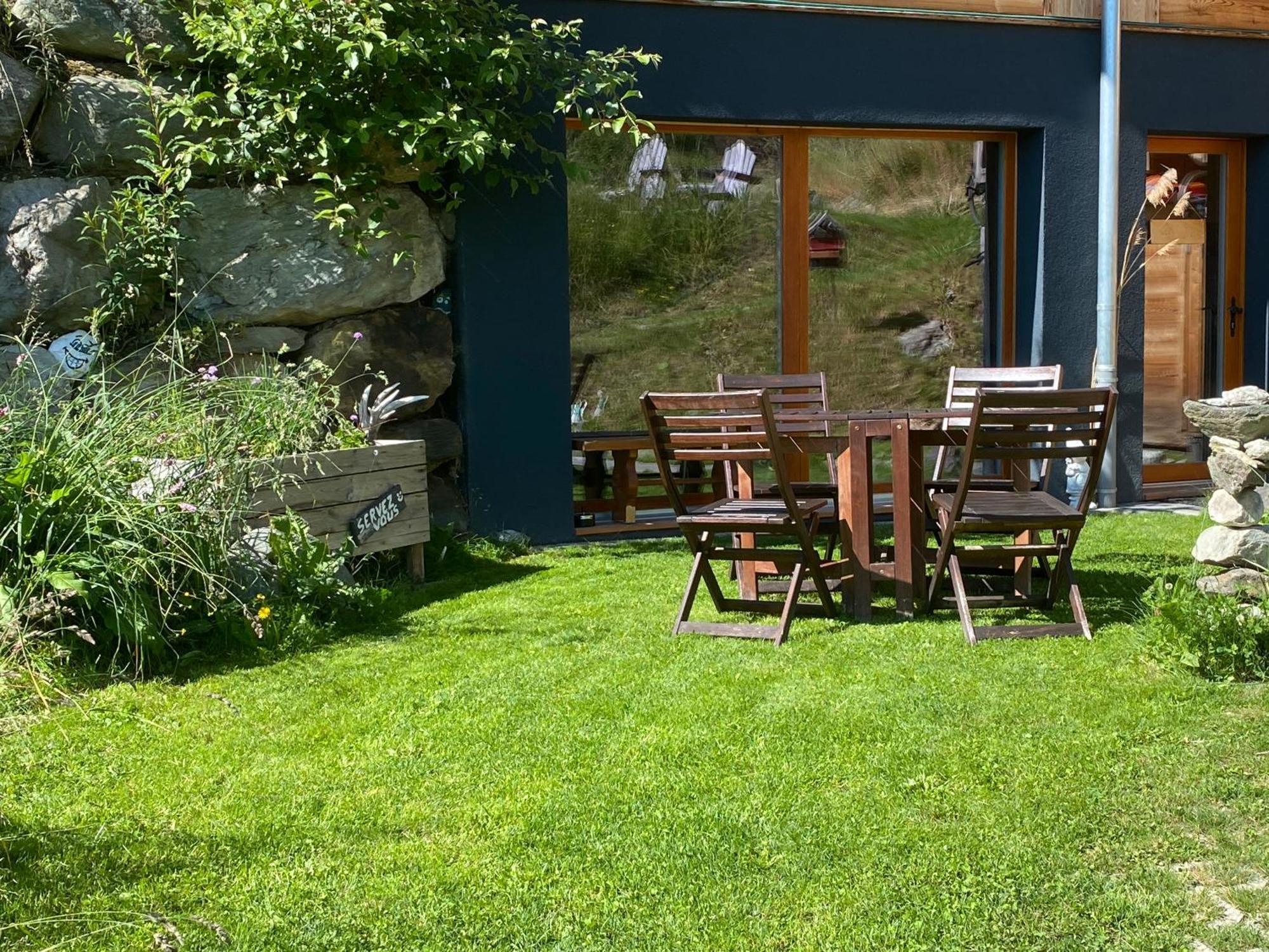 La Cle Des Champs Bed & Breakfast Heremence Ngoại thất bức ảnh